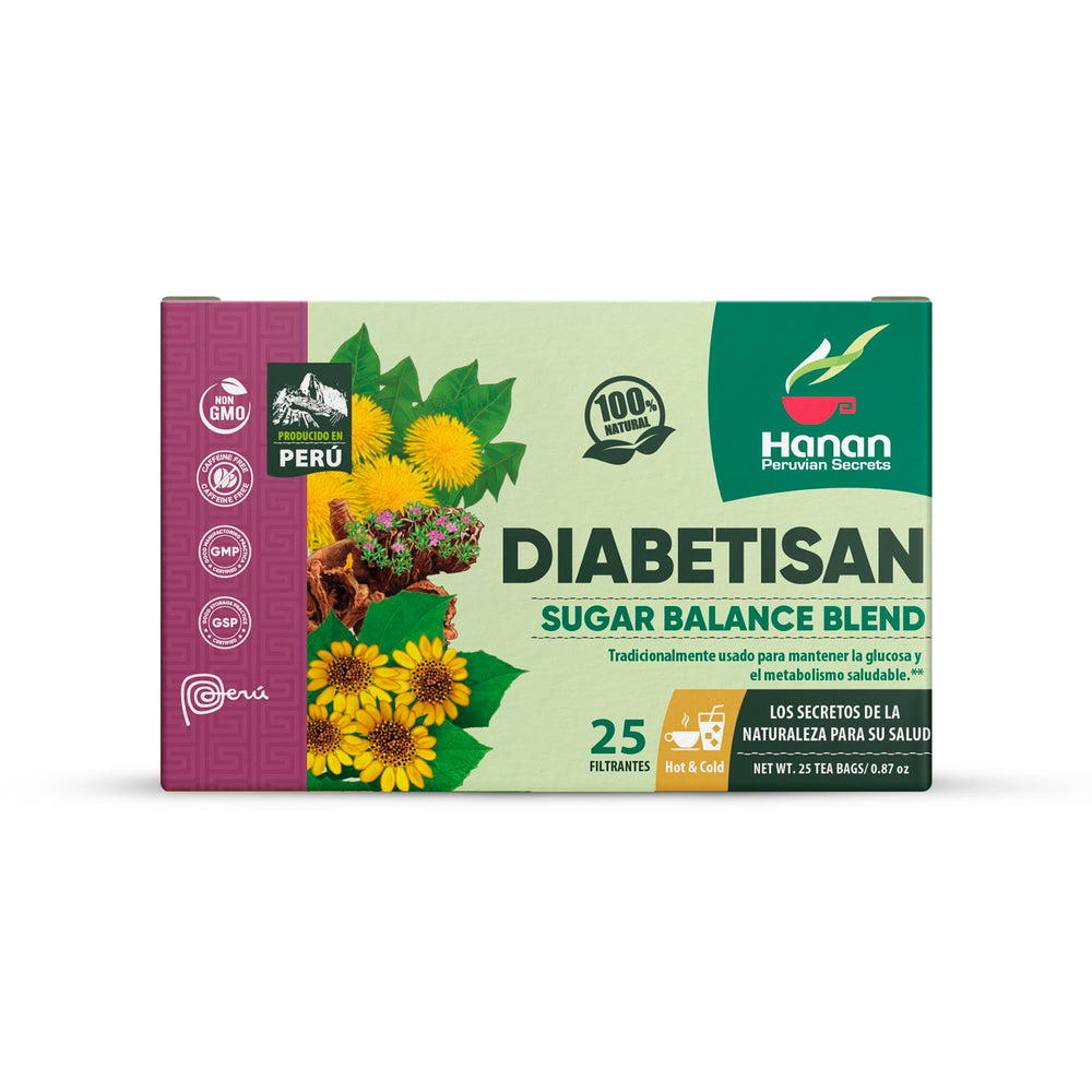 Hanan Deabetisan herbs from the Andes and Amazon showcased for natural sourcing.