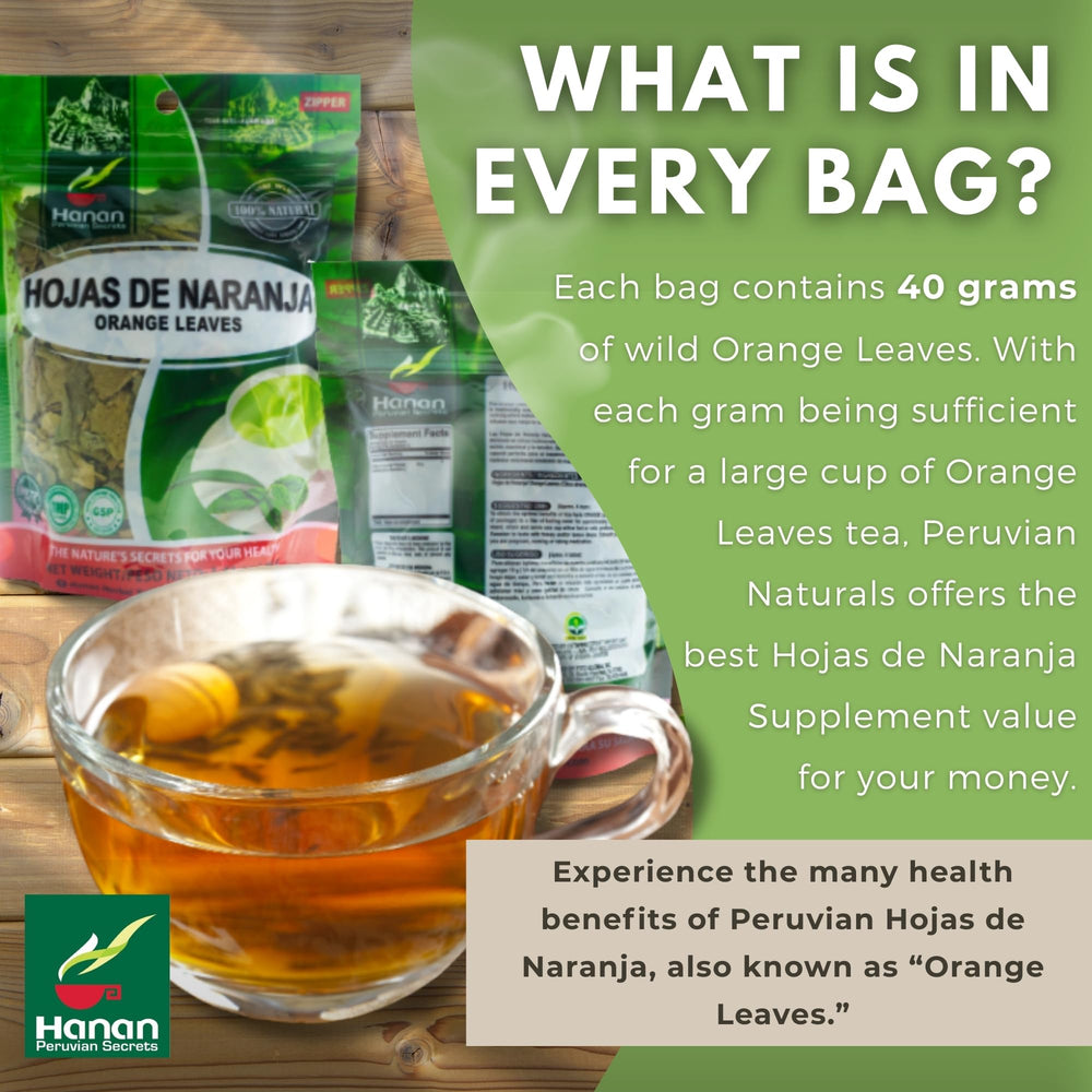 Hanan Orange Tea digestive-relief notes pair with mild, natural sweetness.