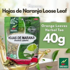 Hanan Orange Tea steeping cup scene invites a soothing sip.