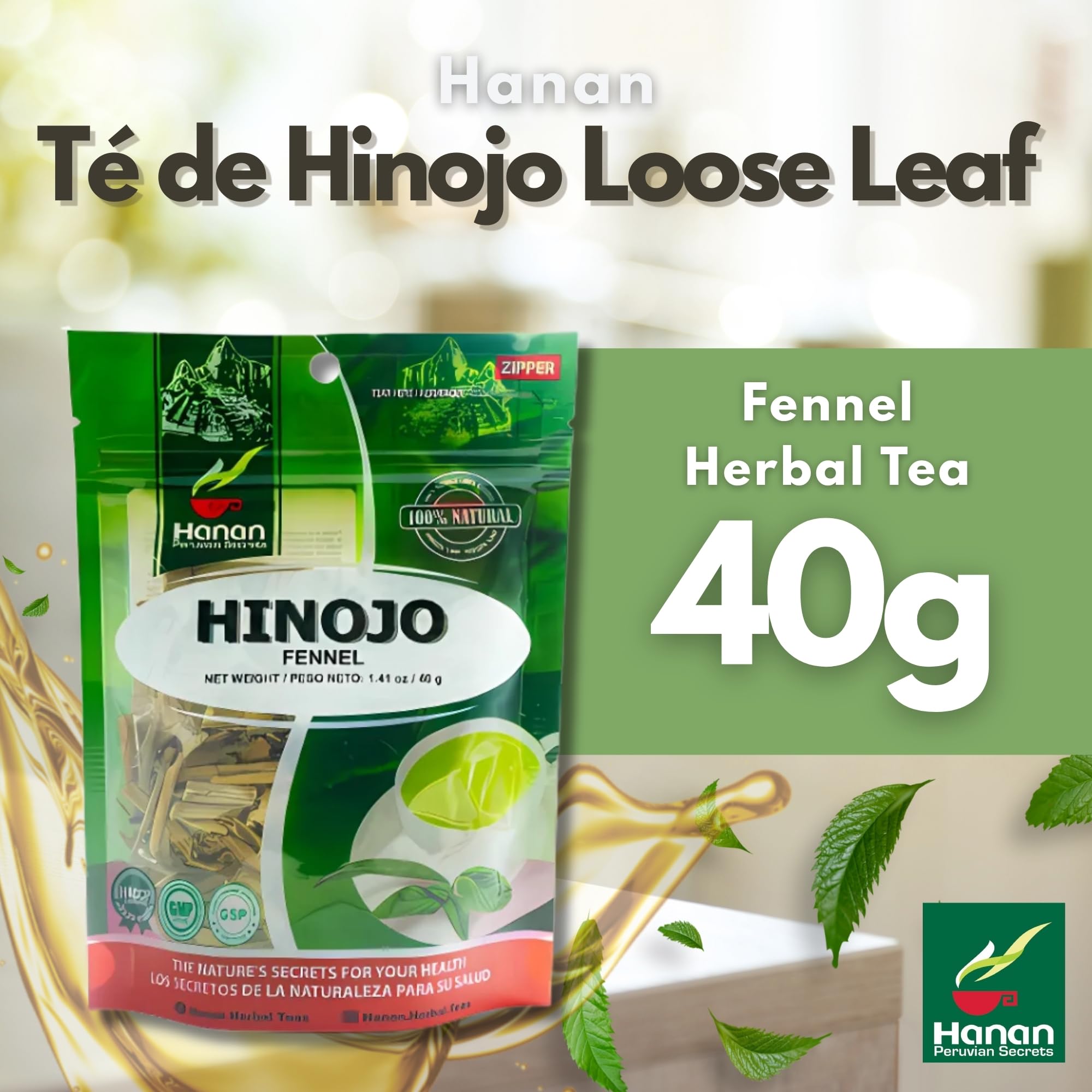 Hanan Peruvian Secrets Hinojo aroma showing fresh fennel fragrance.