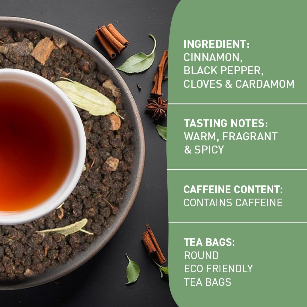 HANDPICK vacuum-sealed tea bags locking in garden-fresh flavor.