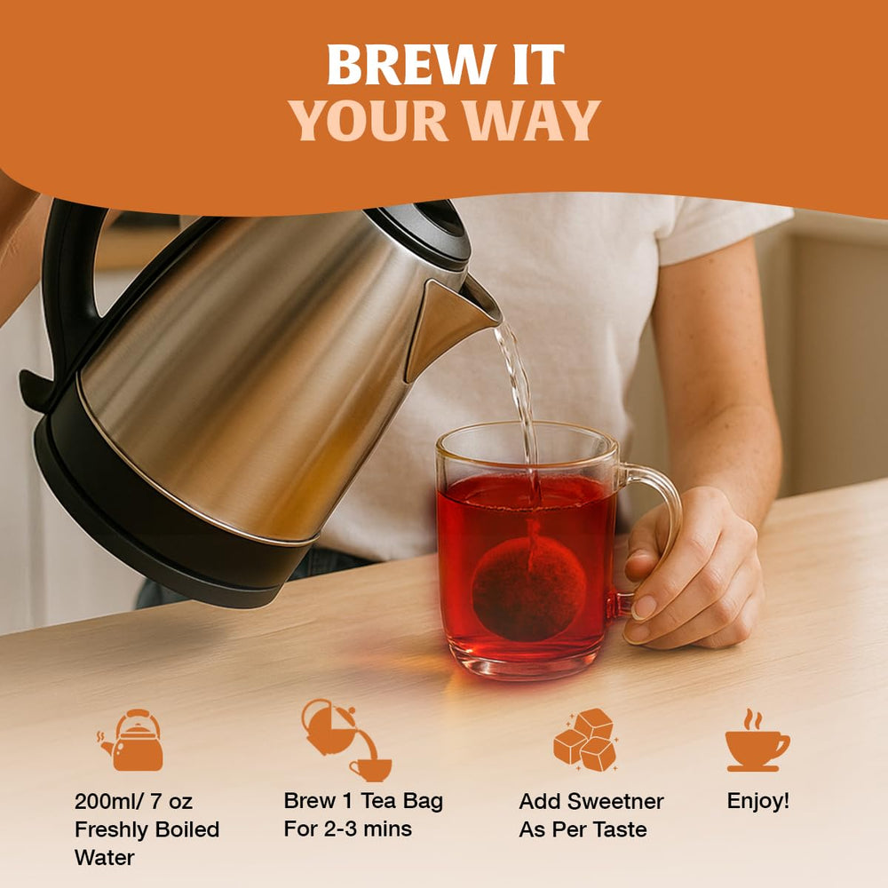 Sustainable, carbon-neutral packaging by HANDPICK supports eco-friendly tea.