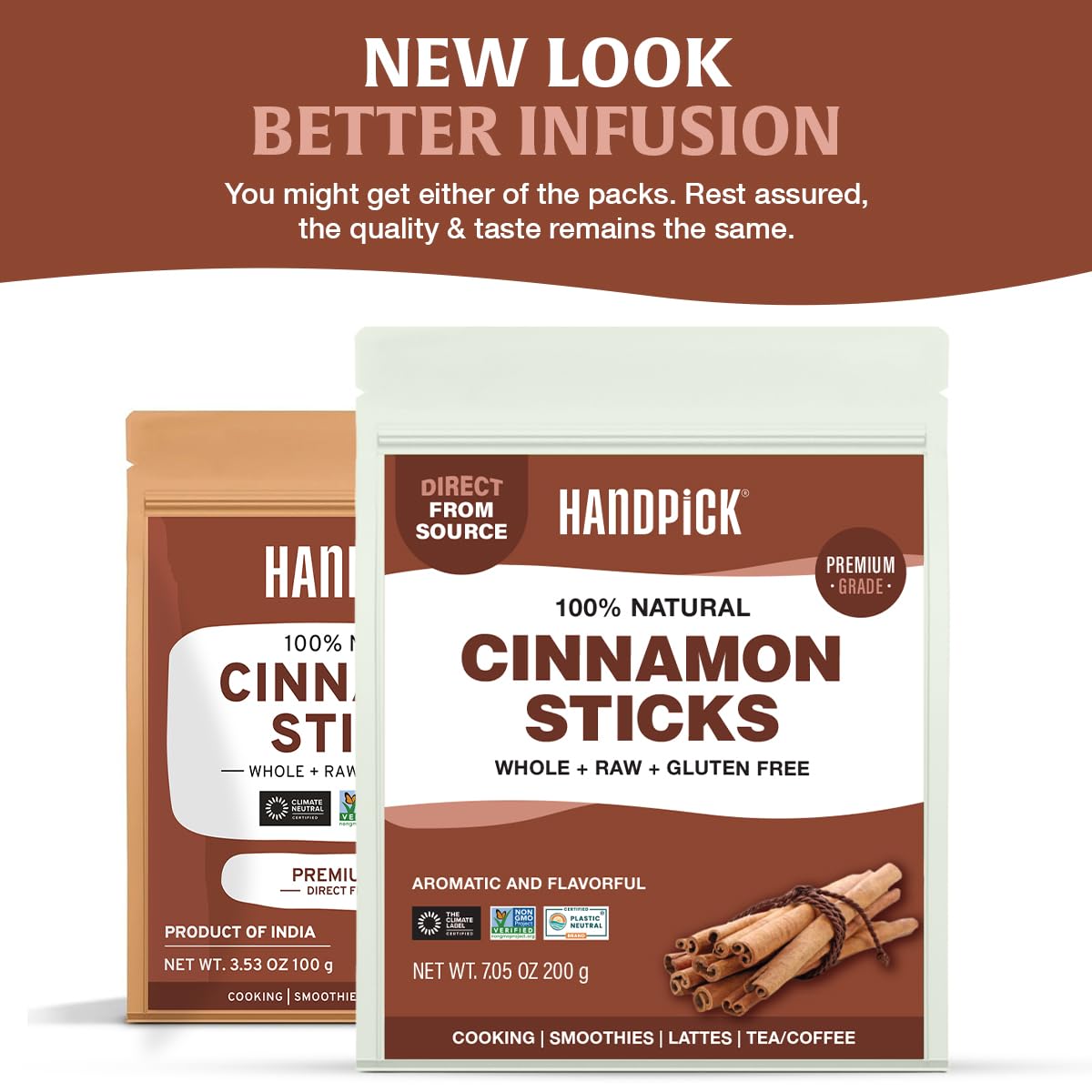HANDPICK Cinnamon sticks used in baking, cookies and cakes.