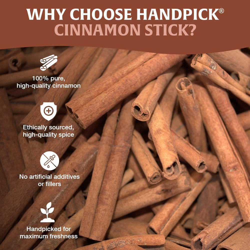 HANDPICK Cinnamon sticks in hot beverages and mulled drinks.