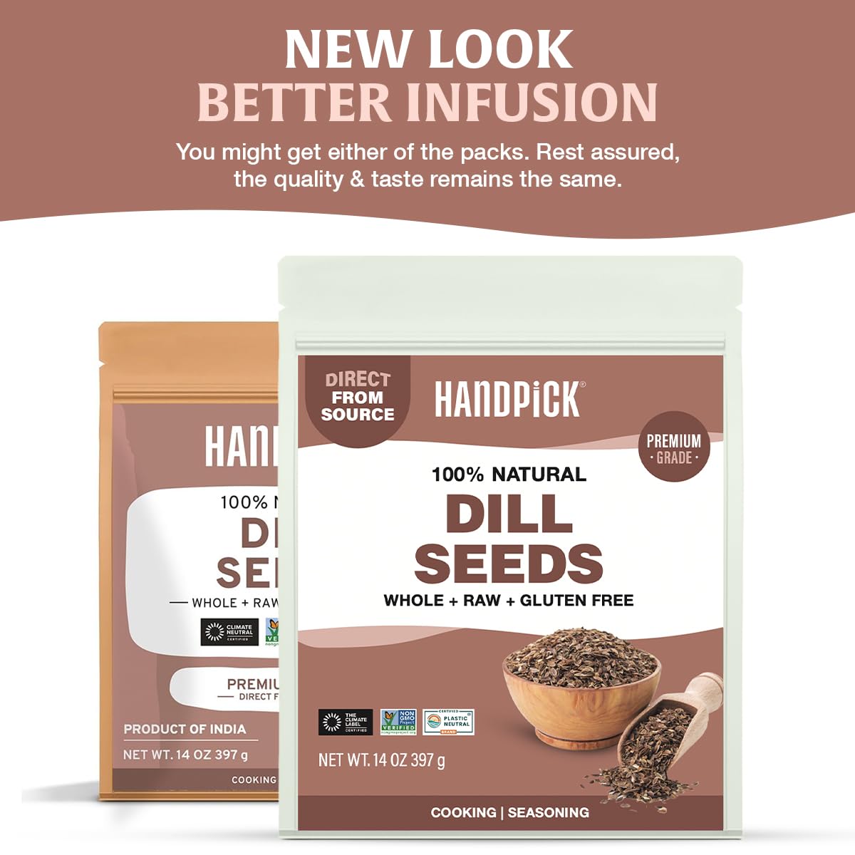HANDPICK Dill Seeds raw quality preserves natural oils for cooking.