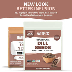 HANDPICK Dill Seeds raw quality preserves natural oils for cooking.