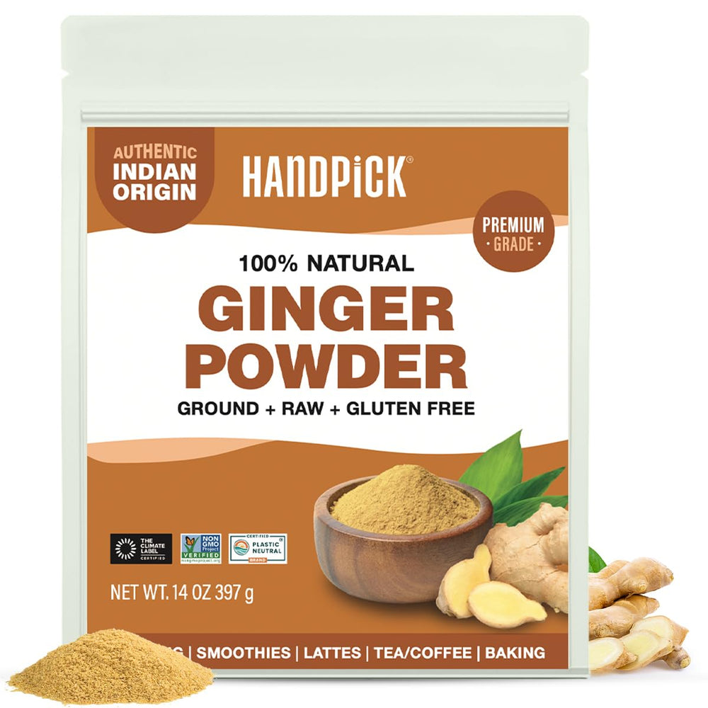 HANDPICK Ginger Powder bottle offers rich aroma for cooking and baking
