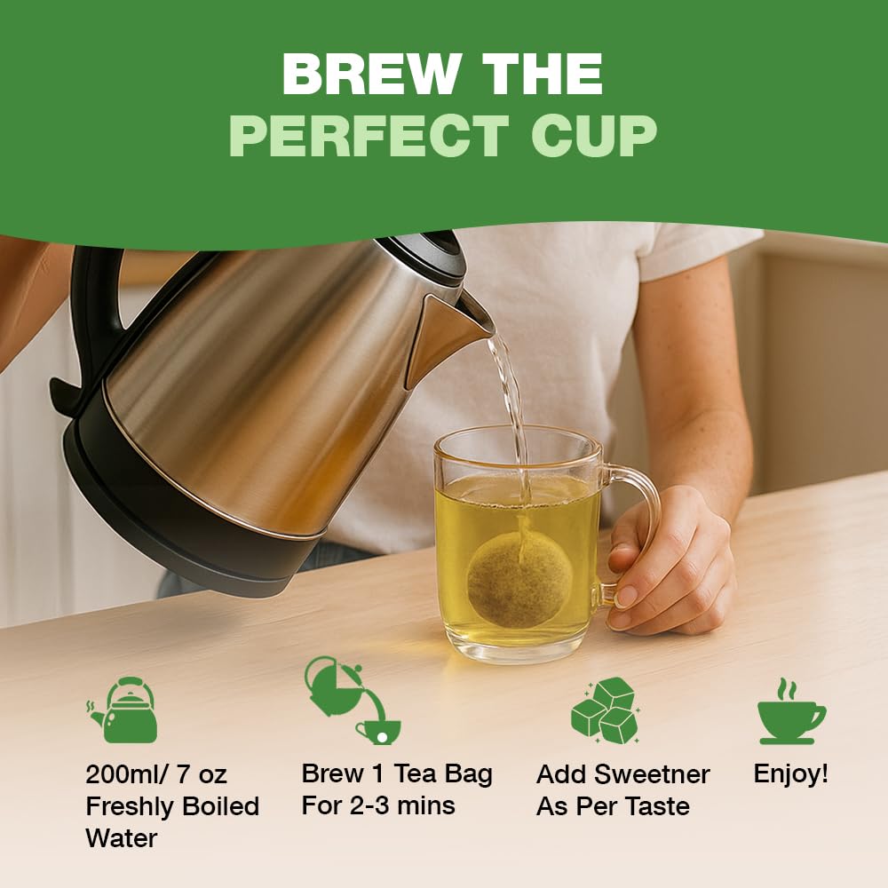 HANDPICK Citrus aroma cup with lemon balm infusion, caffeine-free indulgence.