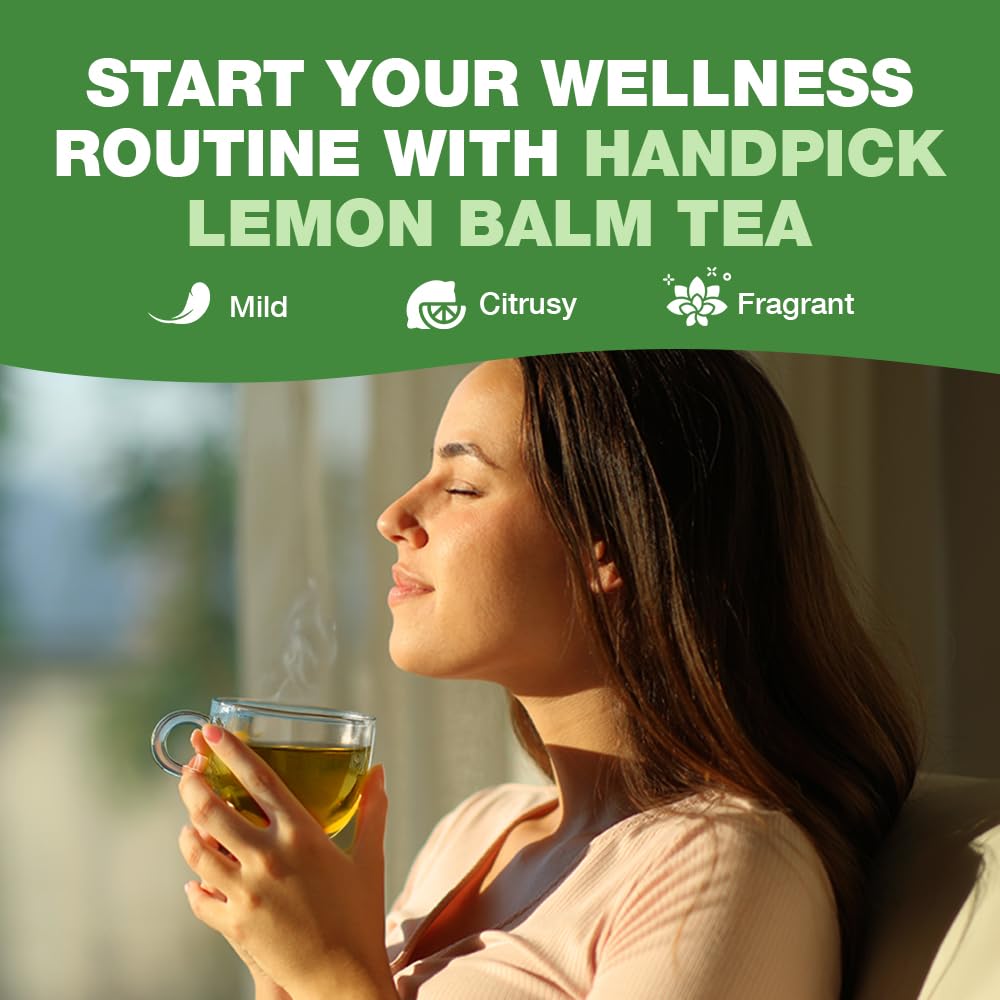 HANDPICK Tea bags with citrus notes, refreshing aroma for afternoon break.