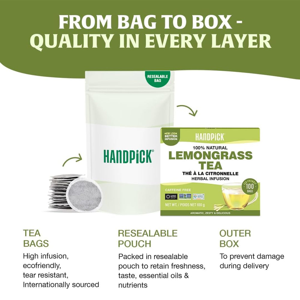 HANDPICK lemongrass tea poured over ice feels refreshing.