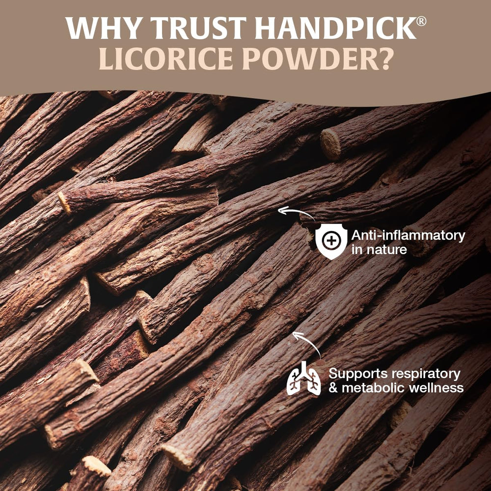 Gluten-free HANDPICK licorice powder suitable for gluten-free beverages and treats