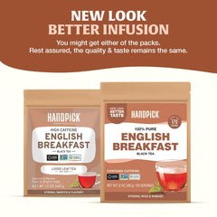 HANDPICK strong black tea cup offers an energizing caffeine boost for busy mornings.