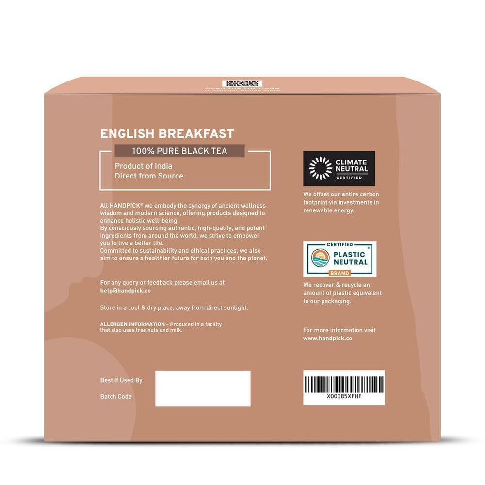 HANDPICK USDA Organic and Non-GMO seal signals trusted quality.