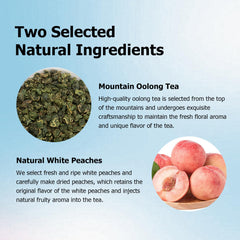 HANFANGLING White Peach Oolong Tea aroma highlights floral notes and fruity brightness.
