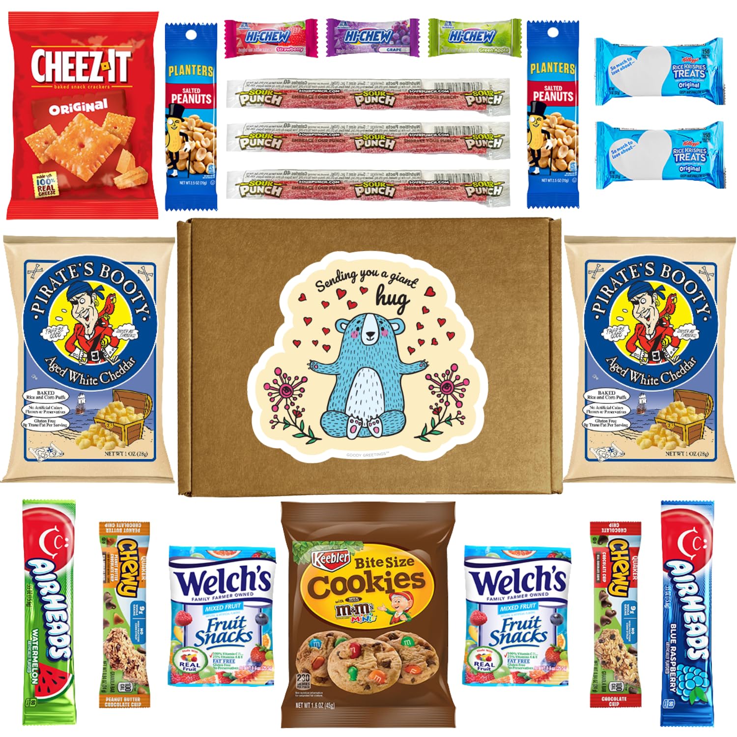 Hangry Kit care package for hospital stays and recovery moments.