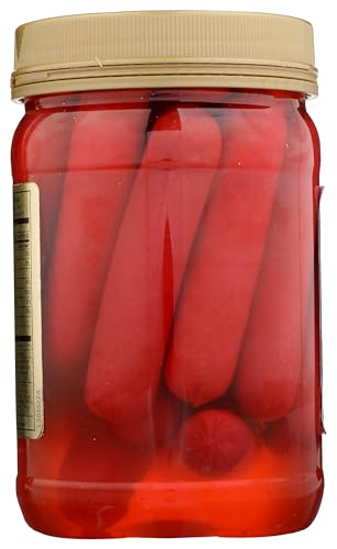 Hannah's Pickled Sausage slices showcase texture and herbs, ideal for grazing.