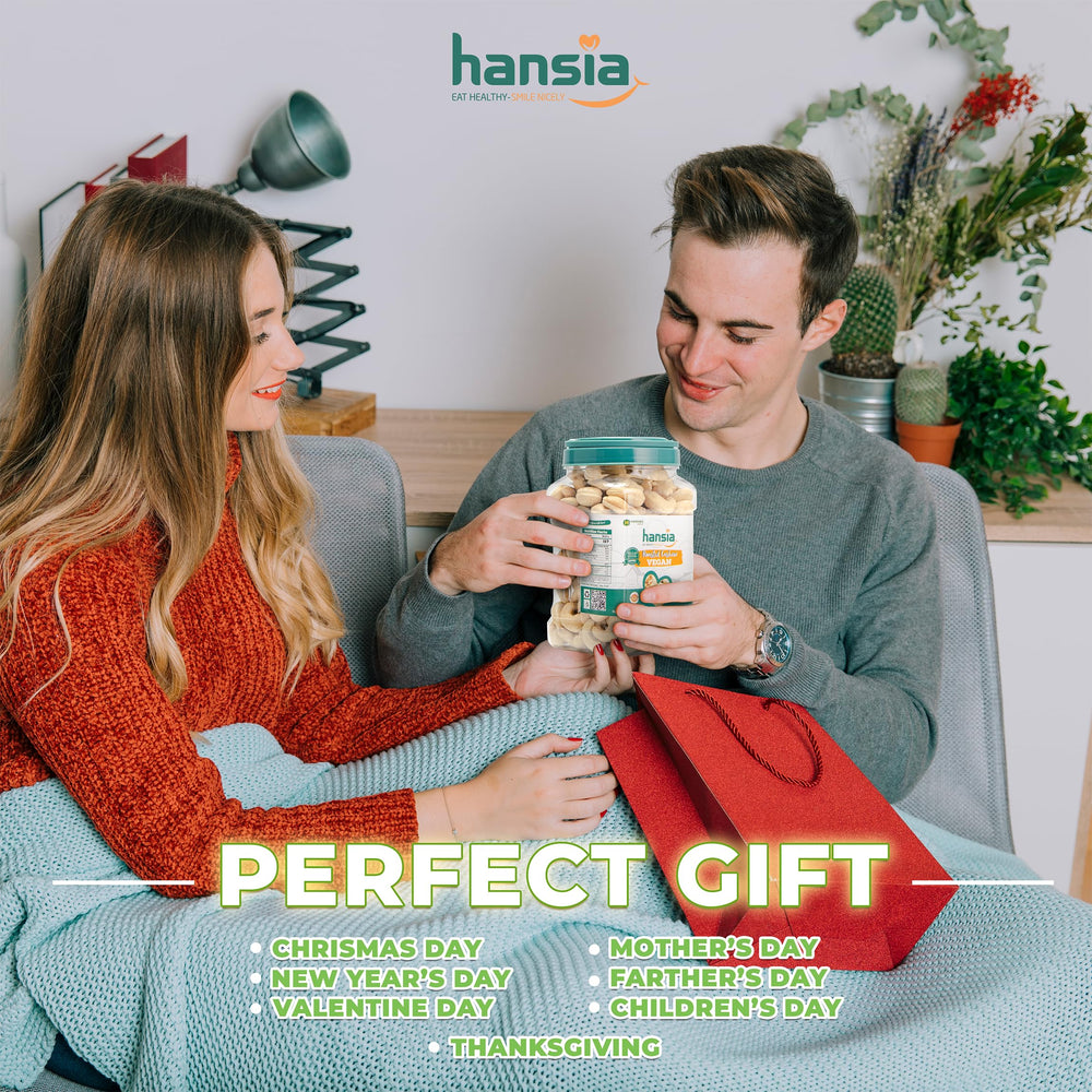 Hansia cashews ideal for trail snacks and meals