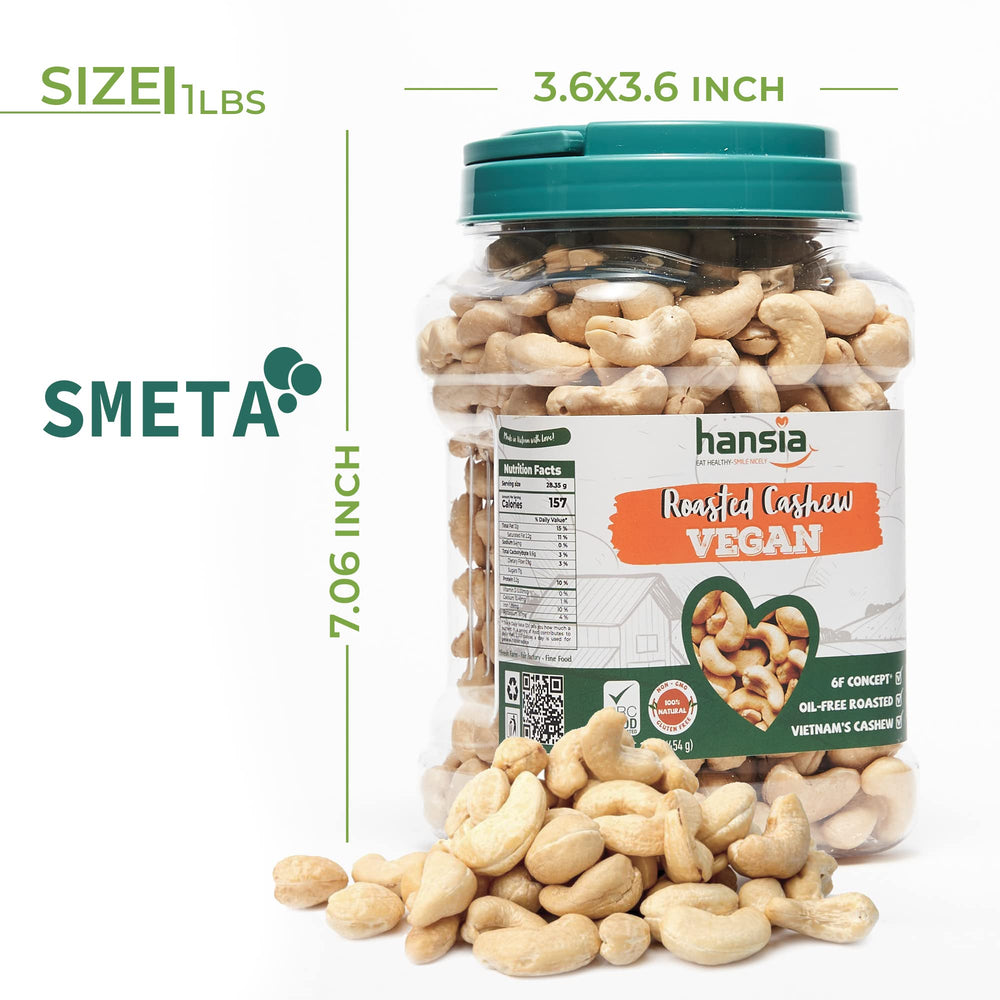 Hansia cashews vegan certifications emphasize plant-based quality