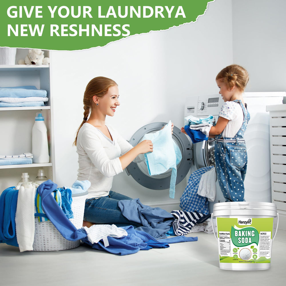 Hanzylrc baking soda cleaning and deodorizing kitchen surfaces