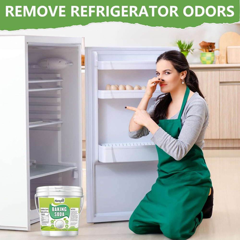 Hanzylrc baking soda for deodorizing and stain removal in homes