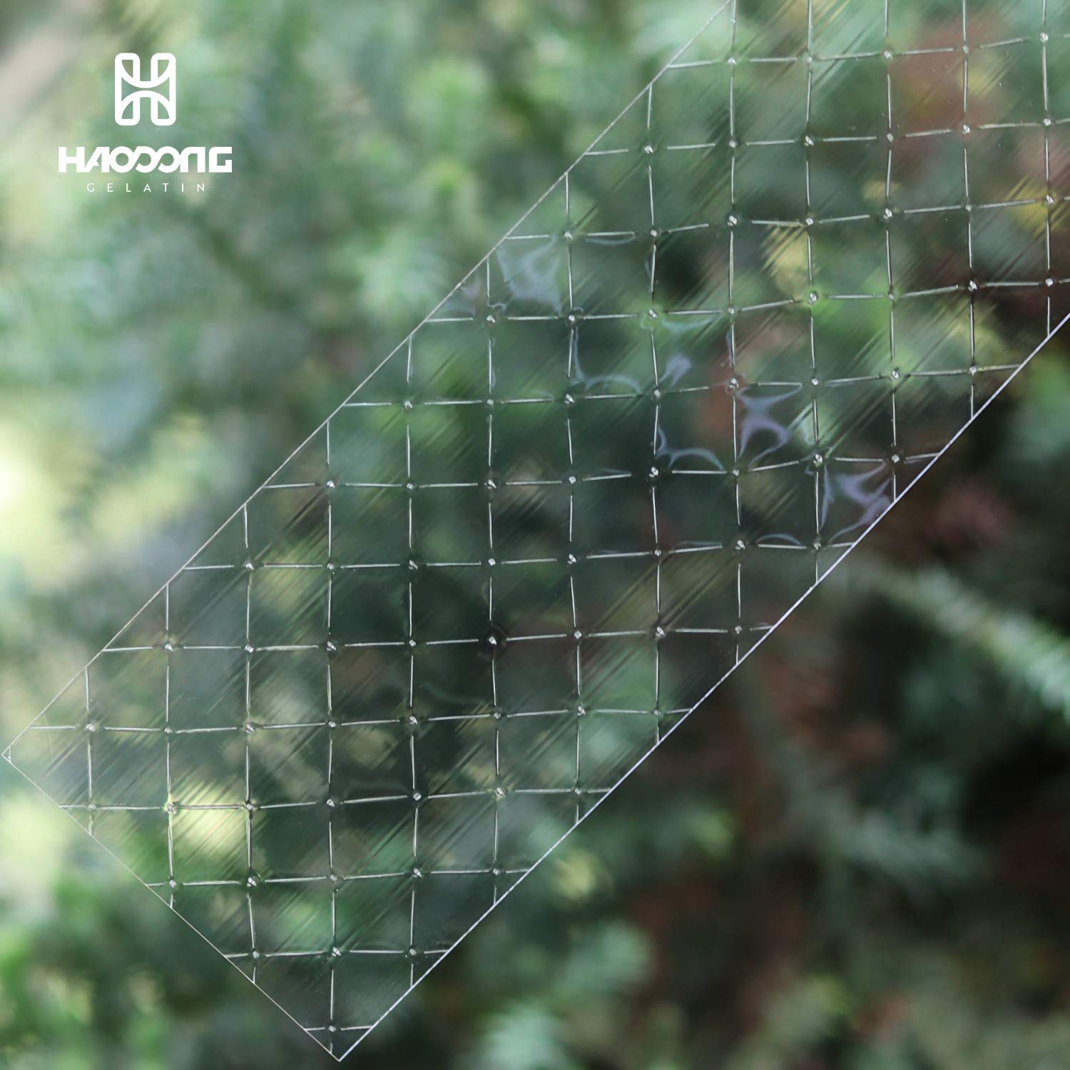HAODONG Gold Gelatin Sheets ideal for mirror glaze and glossy finishes
