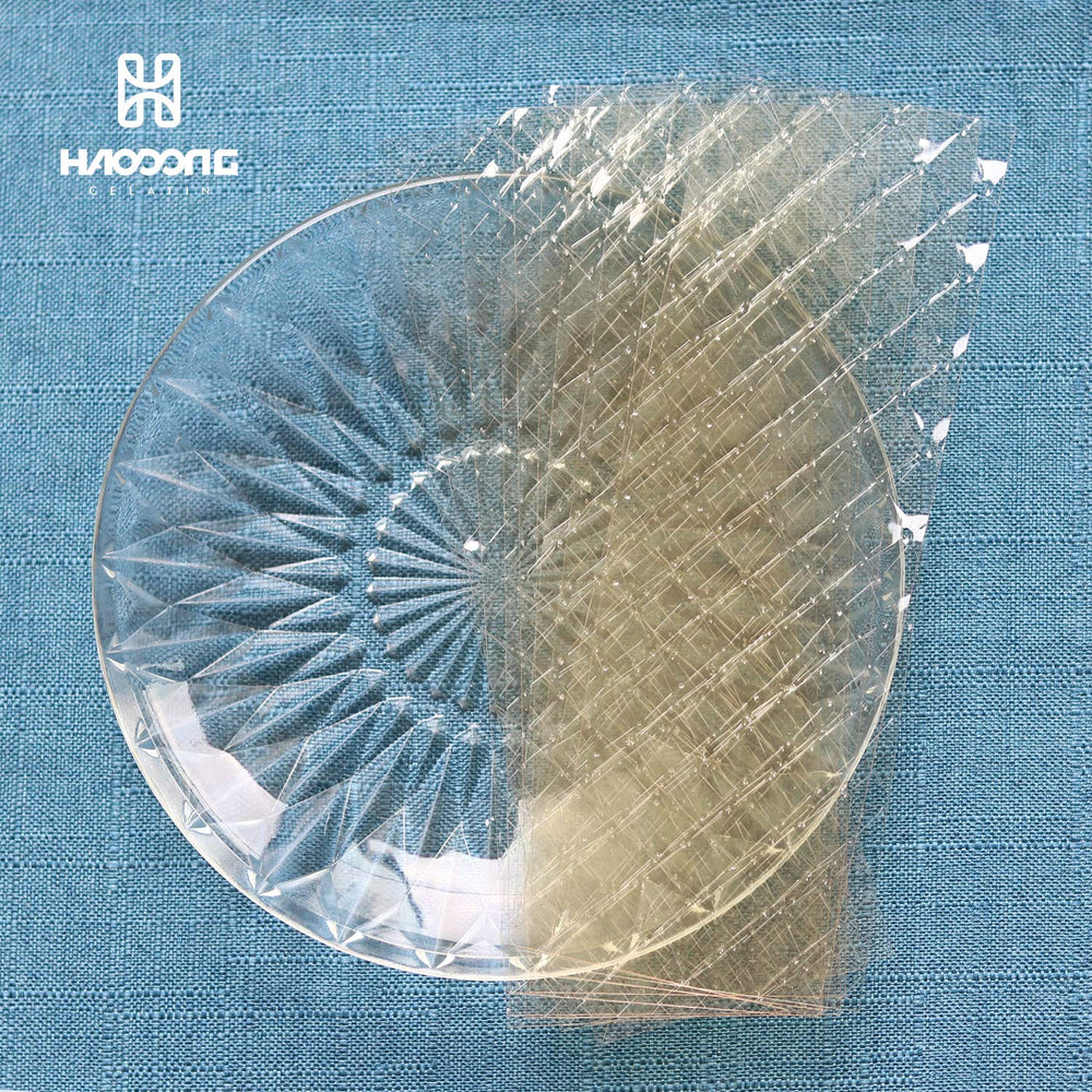 HAODONG Silver Gelatin Sheets ideal for gingerbread house windows