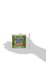 HAPI Wasabi Hot Green Peas snack-pack ready image communicates convenient vegan snacking