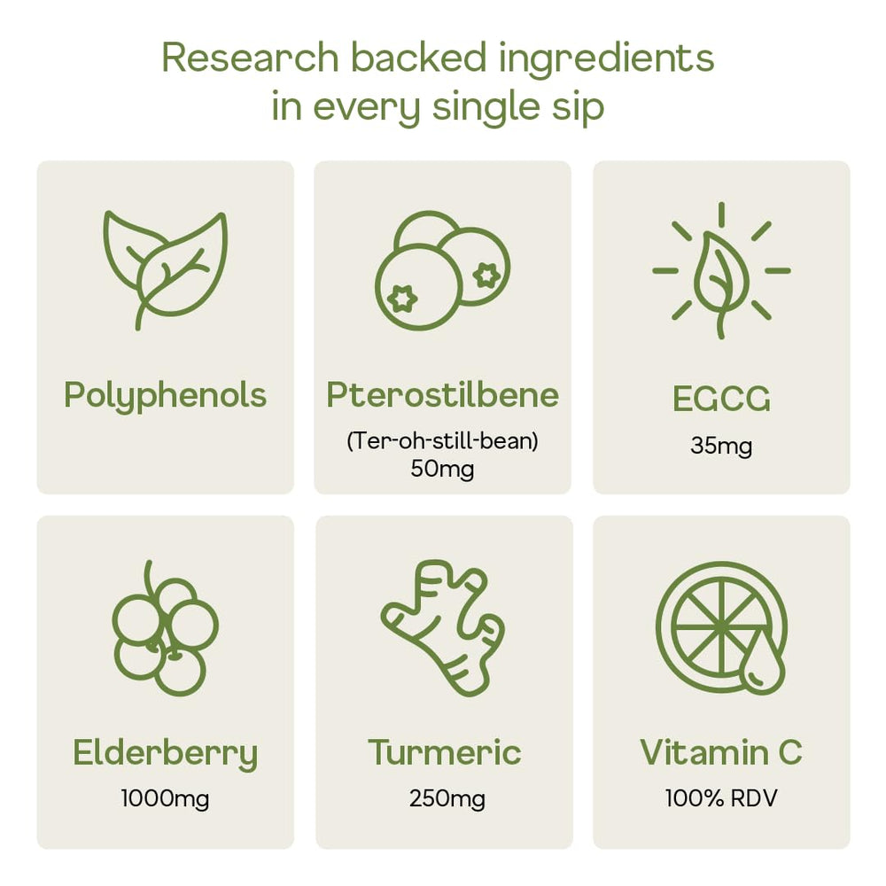 Happy Being low-sugar pack badge communicates lighter flavor.