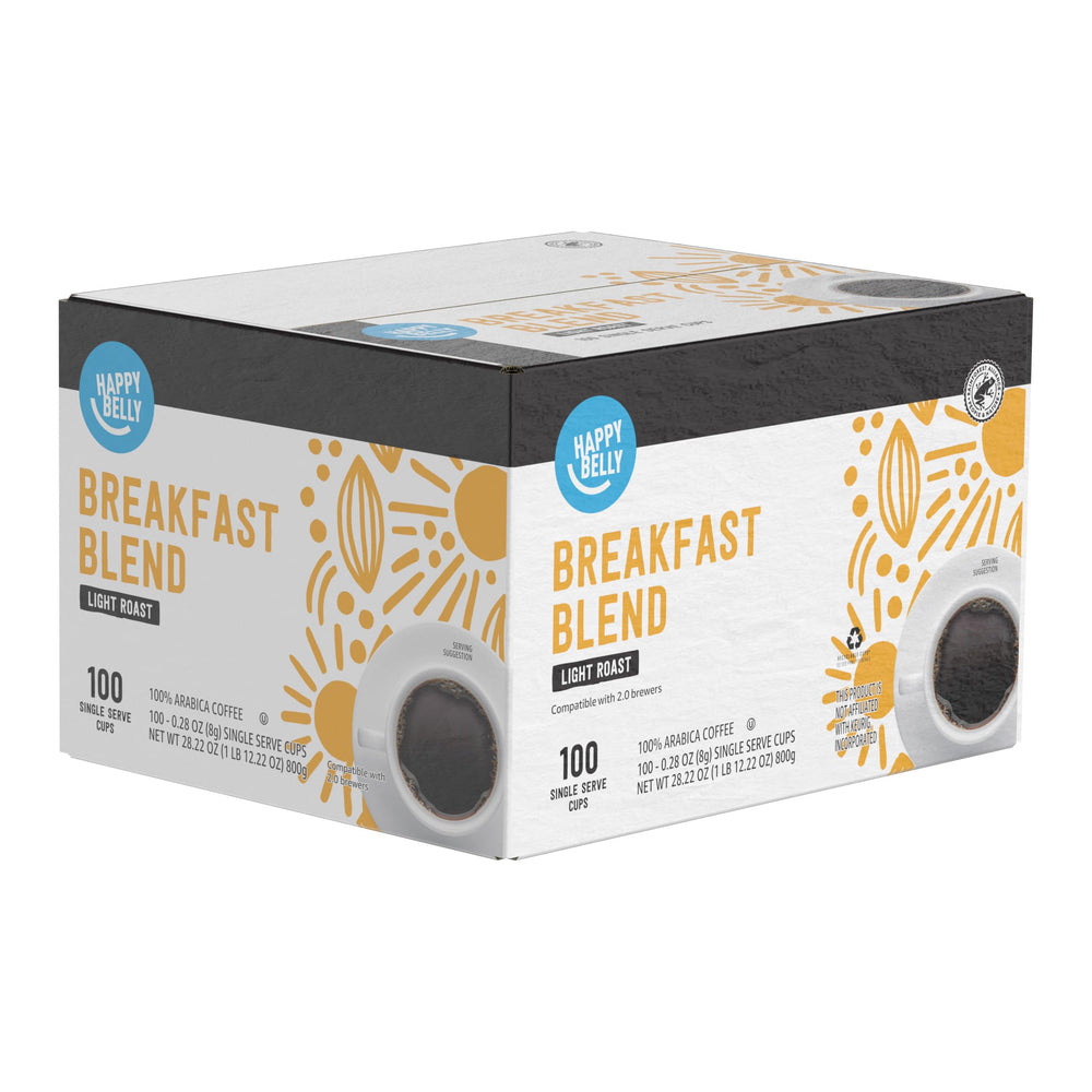 Happy Belly 100% Arabica coffee for clean, consistent flavor