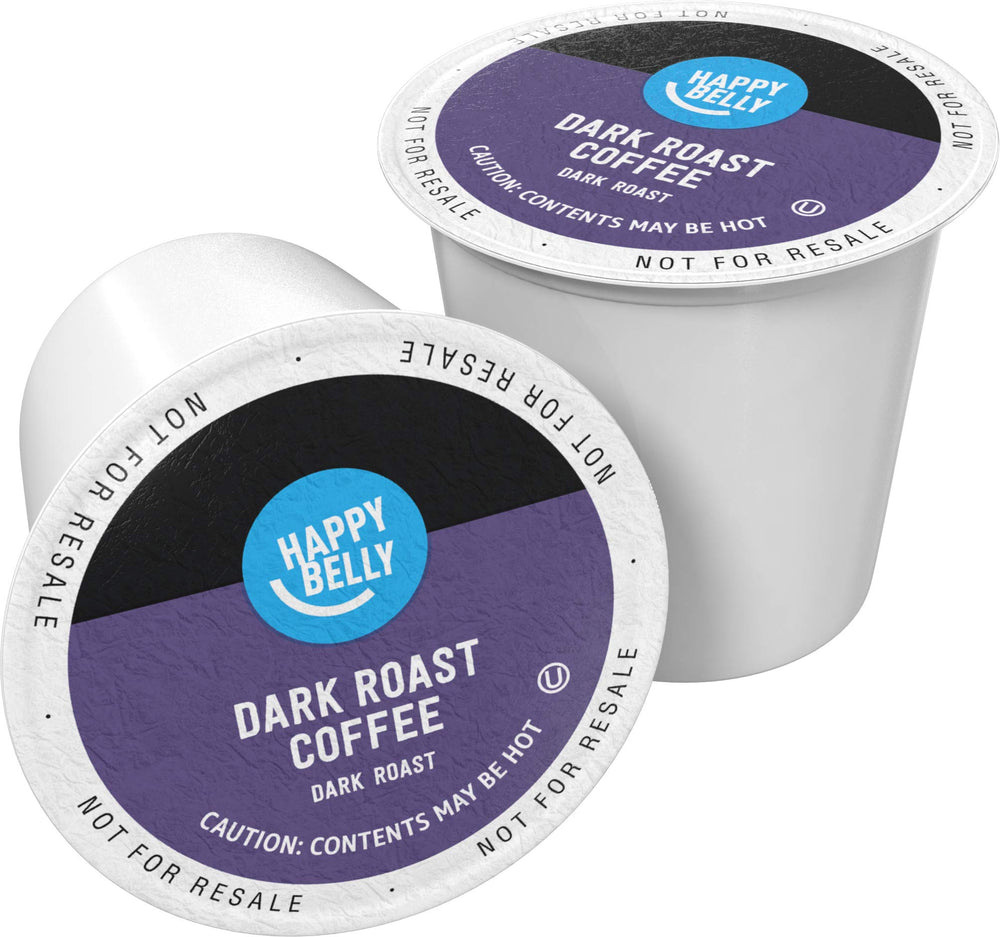 Happy Belly Dark Roast pod aroma invites a quick morning pick-me-up.