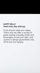 Dried tea leaves of Happy Belly English Breakfast