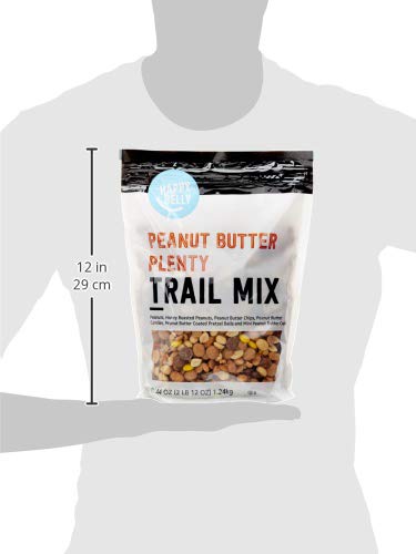 Happy Belly milk chocolate peanut butter cups create indulgent pockets in mix.