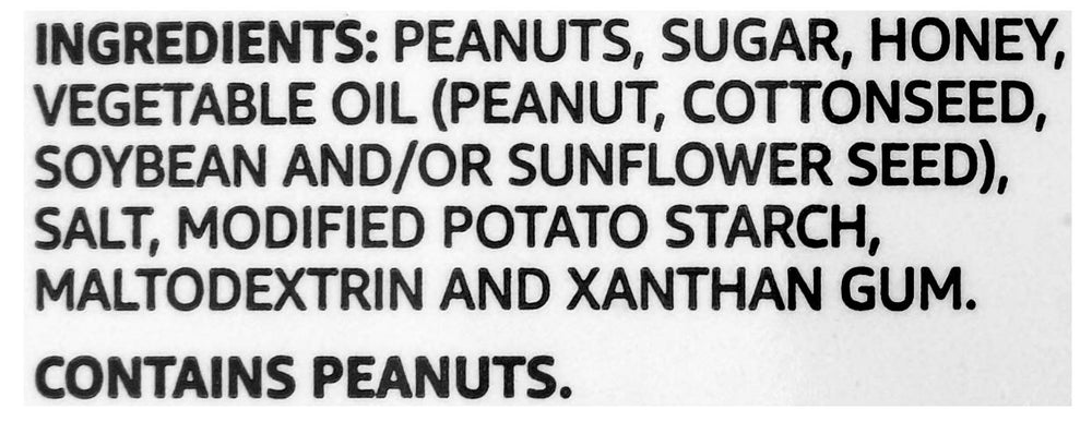 Happy Belly Honey Roasted Peanuts packaging varies note helps set expectations.