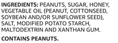 Happy Belly Honey Roasted Peanuts sea-salt sprinkles highlight sweet-salty flavor.