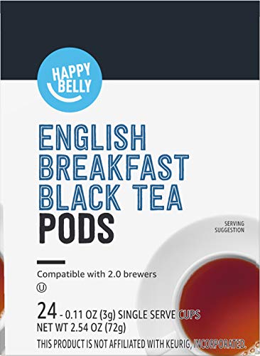 Happy Belly tea pods brew easily with 2.0 K-Cup brewers for a quick cup.
