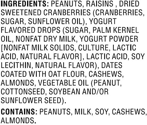 Happy Belly Yogurt Trail Mix resealable stand-up bag maintaining freshness