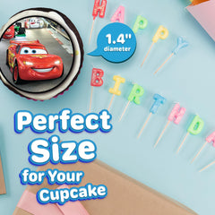 Happy Choices wafer sheet toppers offer edible, mess-free cake adornment for celebrations.