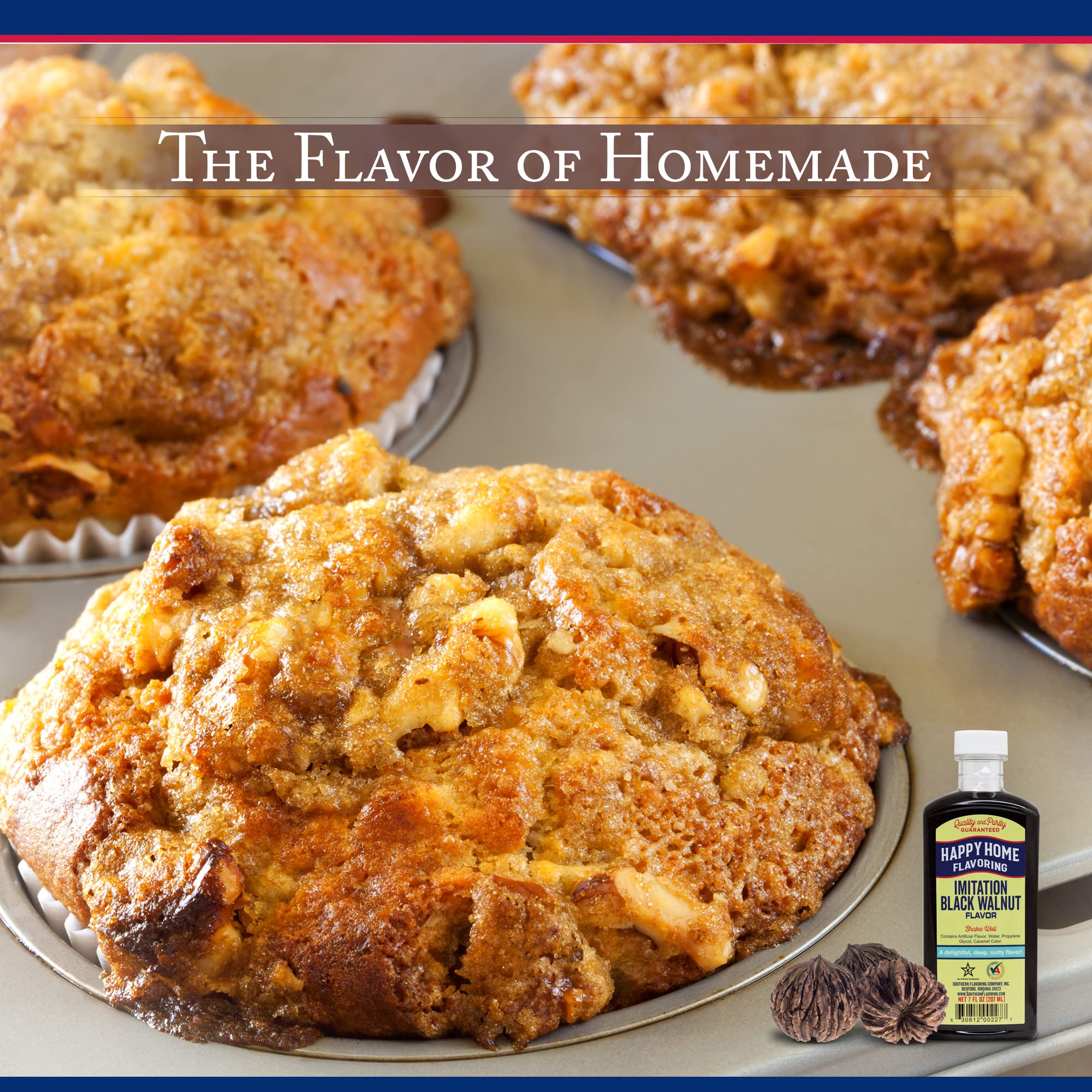 Happy Home flavoring used in candy making for affordable walnut flavor