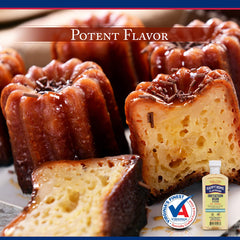 Happy Home imitation cinnamon flavoring label highlights Kosher certification for confident cooking.