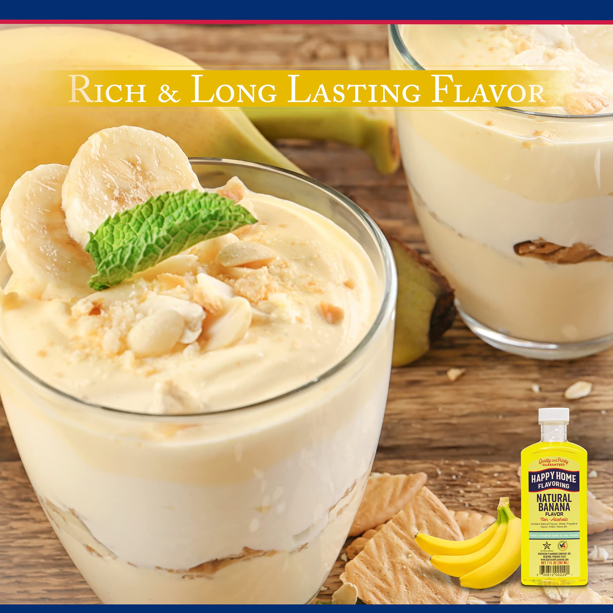 Happy Home banana flavoring baking ideas for cakes and cookies