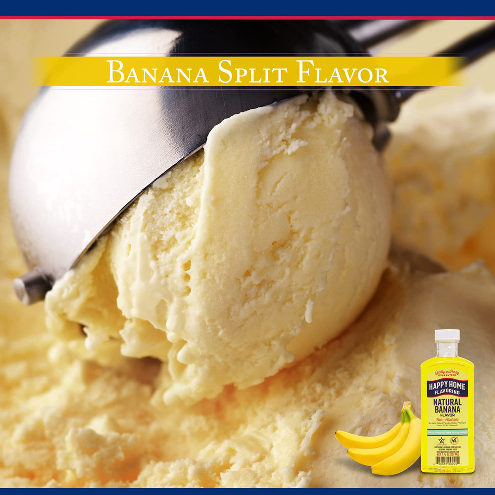 Happy Home banana flavoring in kitchen usage setup for versatile cooking