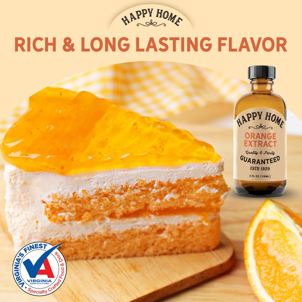 Happy Home Orange Extract mixed into cookies for fresh orange flavor.