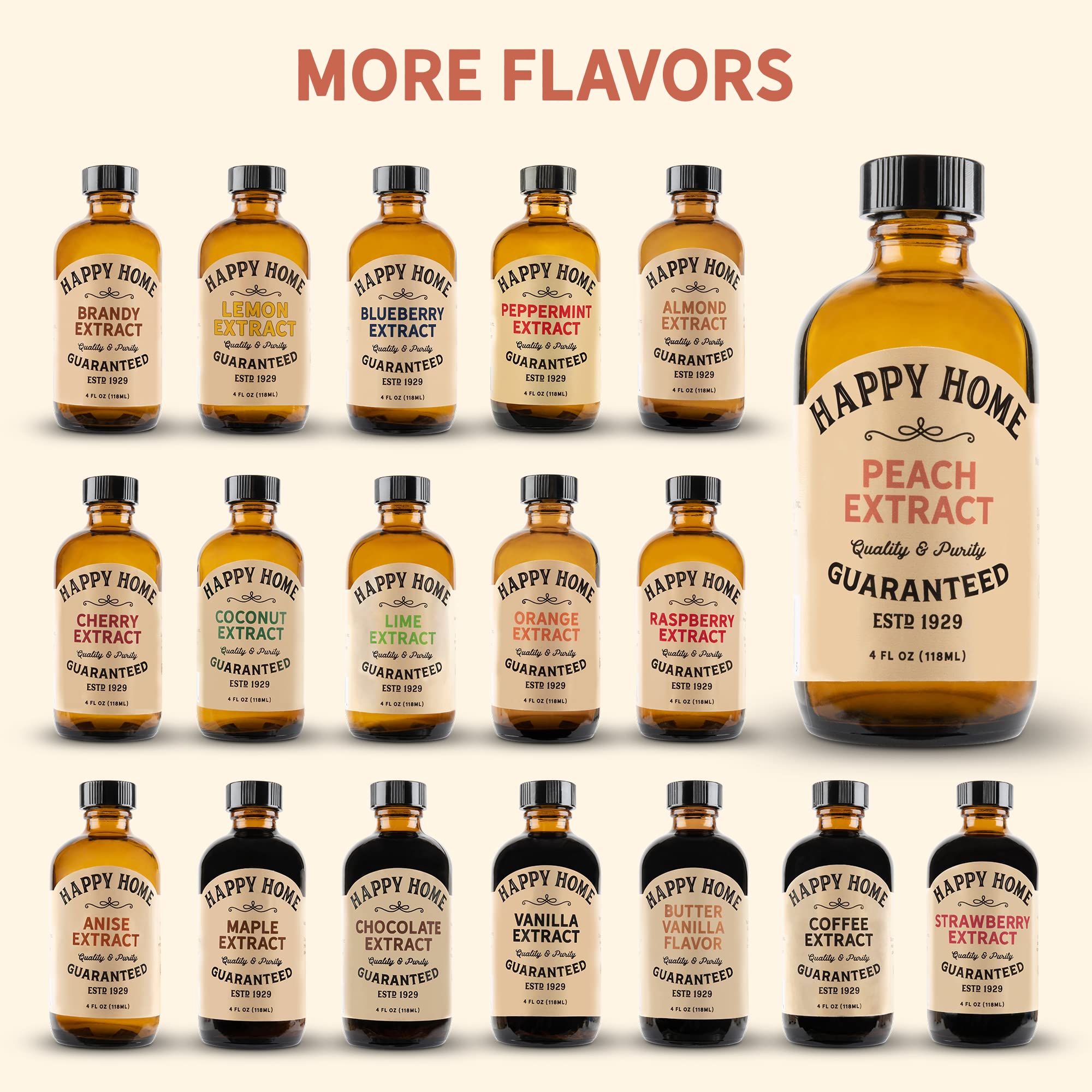 Cake icing enhanced with Happy Home peach flavor for a fruity finish