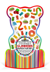 Happy Yummies gourmet gummies assortment with vibrant flavors for sharing and moments of joy.