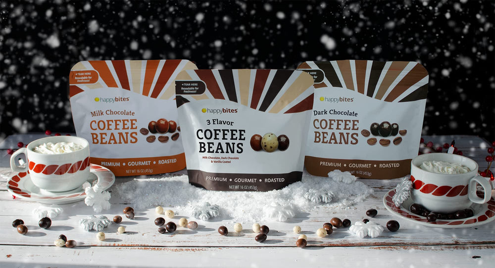 Happy Bites serving idea: pair with afternoon coffee