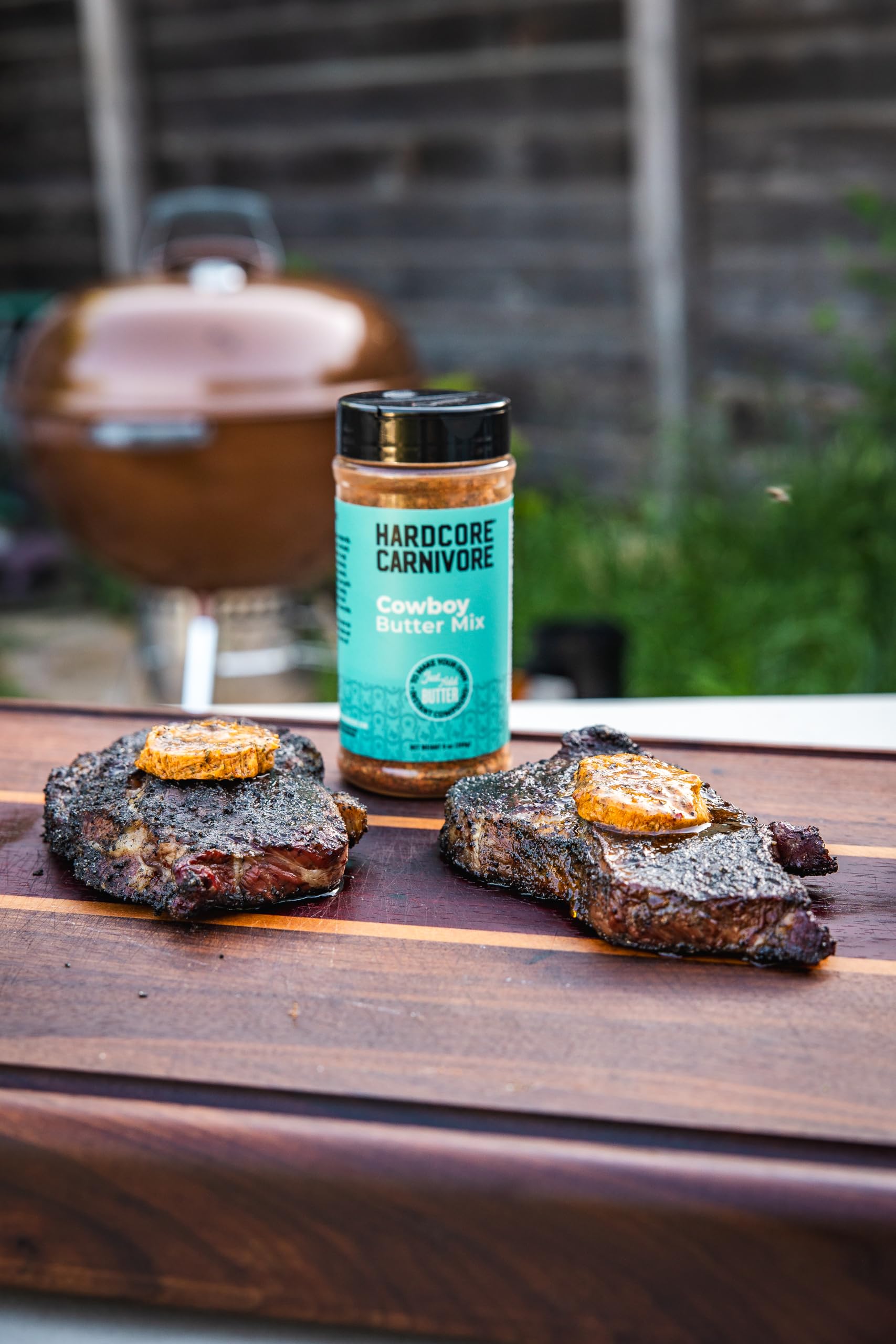 Roasted vegetables gain citrus-herb lift from the Cowboy Butter Mix.