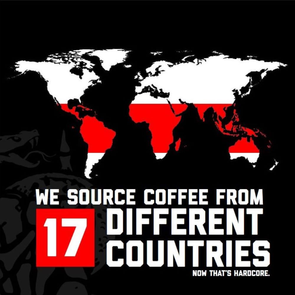 Hardcore Coffee single batch roast illustrates dedication to peak flavor.