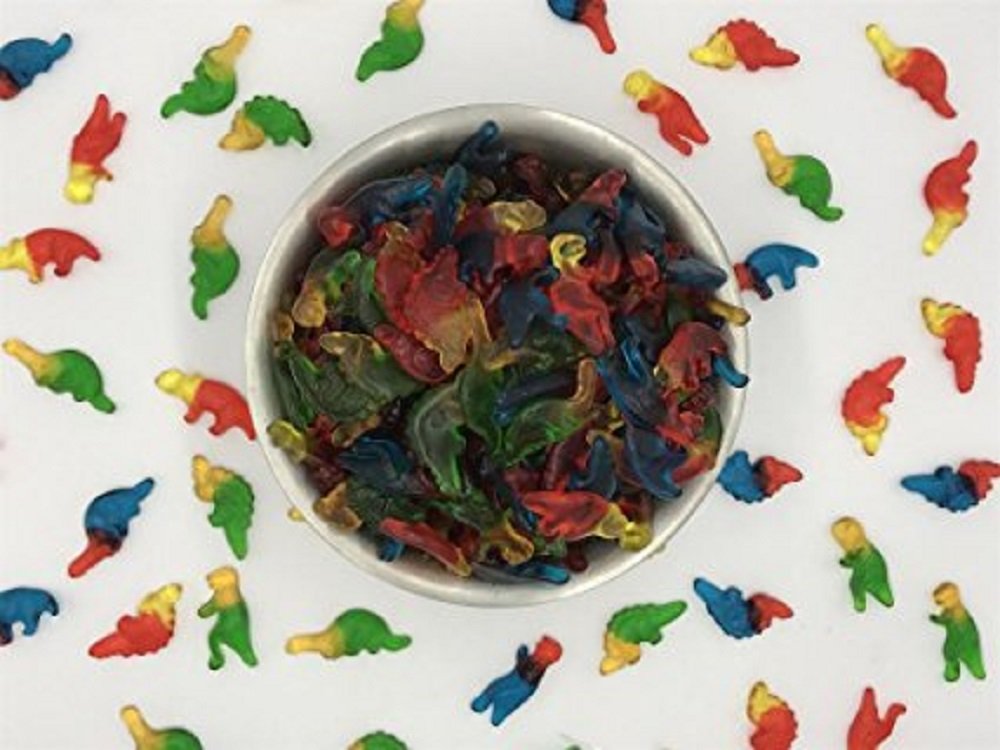 HARIBO Dinosaurs 5-oz bag, ideal lunchbox addition.