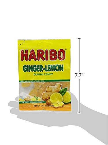 HARIBO Ginger-Lemon gummies used as playful party favors.