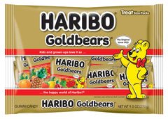 Haribo Goldbears classic bears candy for timeless snacking and sharing with family.